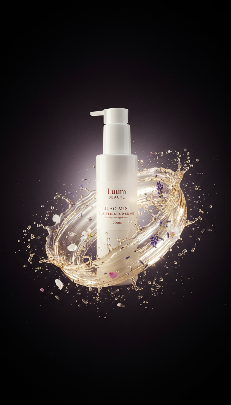 Lilac Mist Silk Veil Shower Oil - Image 4